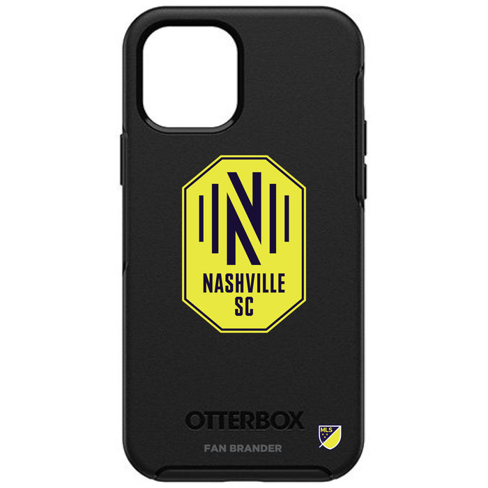 OtterBox Black Phone case with Nashville SC Primary Logo