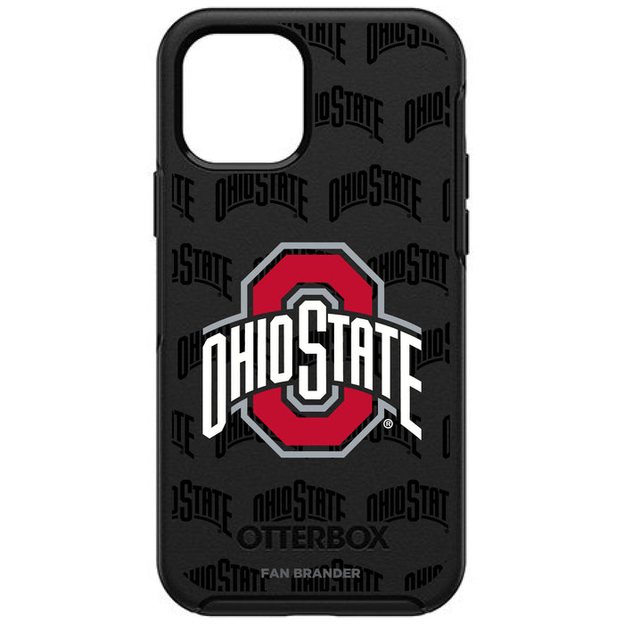 OtterBox Otter + Pop symmetry Phone case with Louisville Cardinals White  Marble BackgroundiPhone 13 Pro
