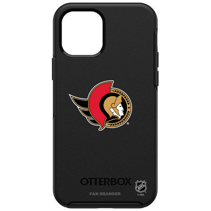 OtterBox Black Phone case with Ottawa Senators Primary Logo