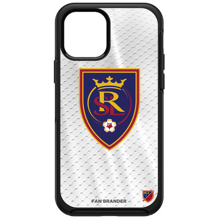 OtterBox Black Phone case with Real Salt Lake Primary Logo on Jersey Design