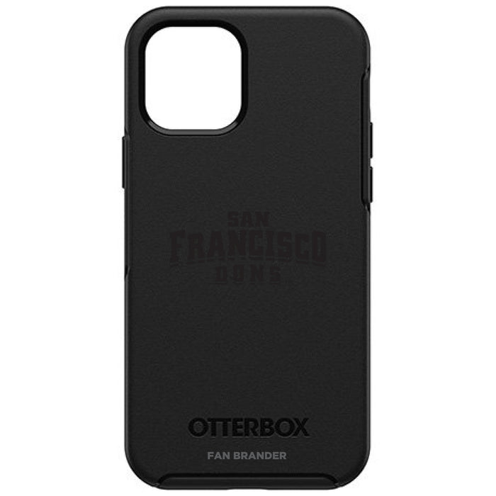 OtterBox Black Phone case with San Francisco Dons Primary Logo in Black