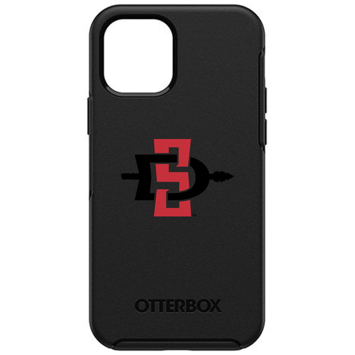 OtterBox Black Phone case with San Diego State Aztecs Primary Logo