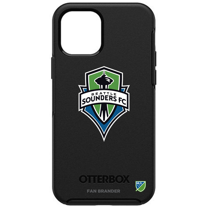 OtterBox Black Phone case with Seatle Sounders Primary Logo