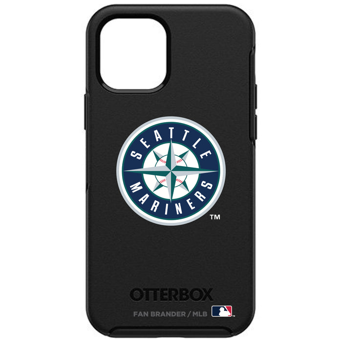 OtterBox Black Phone case with Seattle Mariners Primary Logo