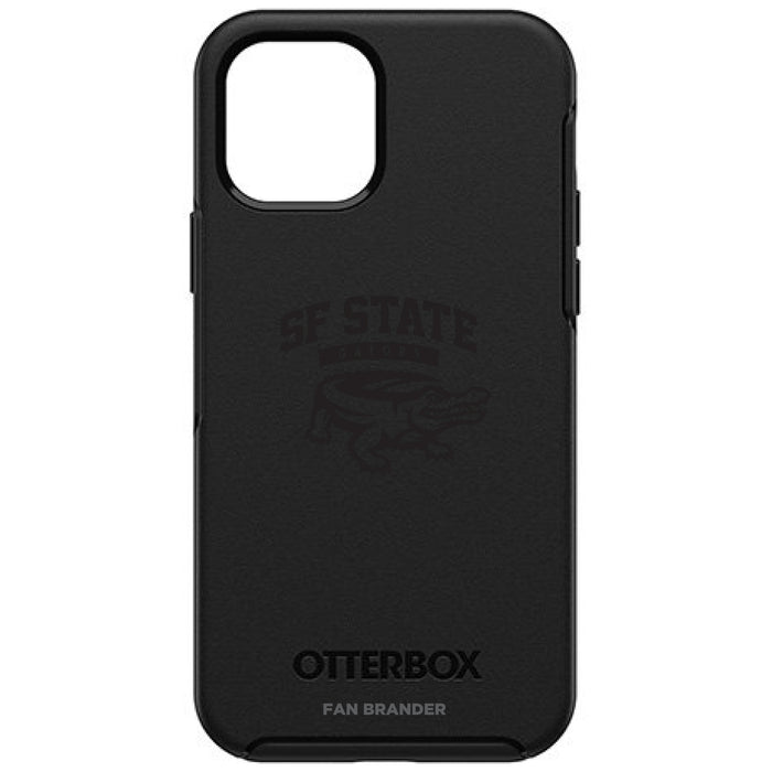 OtterBox Black Phone case with San Francisco State U Gators Primary Logo in Black