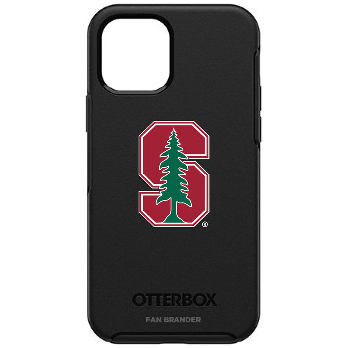 OtterBox Black Phone case with Stanford Cardinal Primary Logo