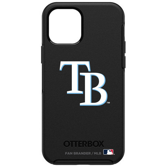 OtterBox Black Phone case with Tampa Bay Rays Secondary Logo