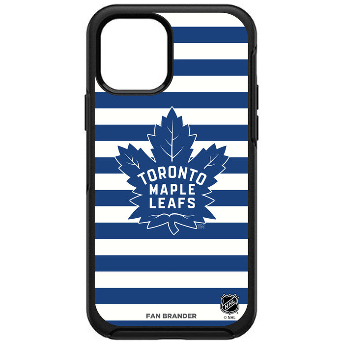 OtterBox Black Phone case with Toronto Maple Leafs Stripes