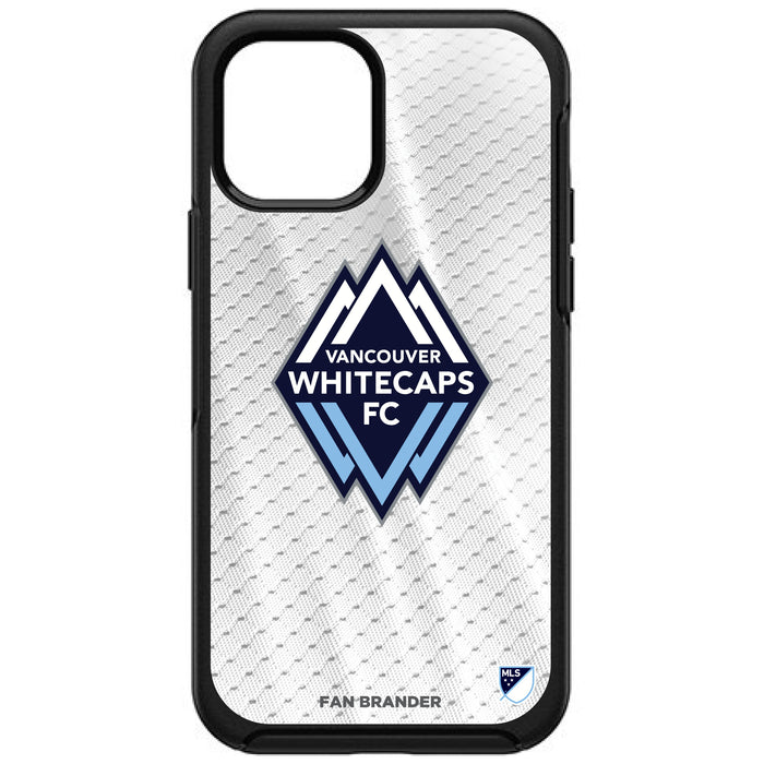 OtterBox Black Phone case with Vancouver Whitecaps FC Primary Logo on Jersey Design