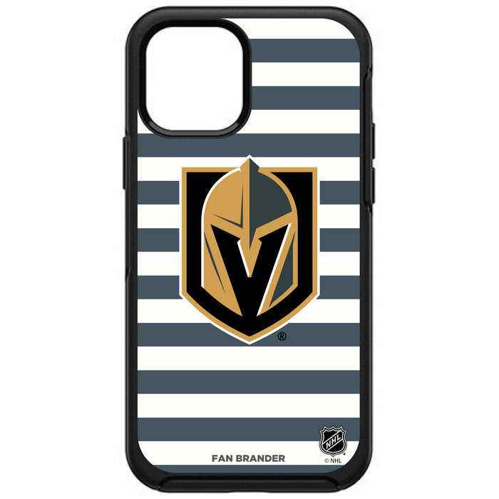 OtterBox Black Phone case with Vegas Golden Knights Stripes