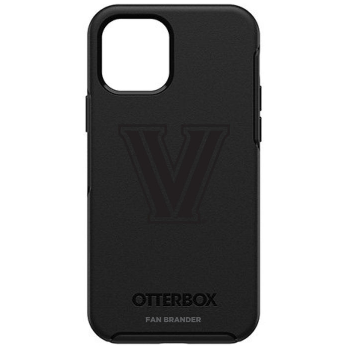 OtterBox Black Phone case with Villanova University Primary Logo in Black