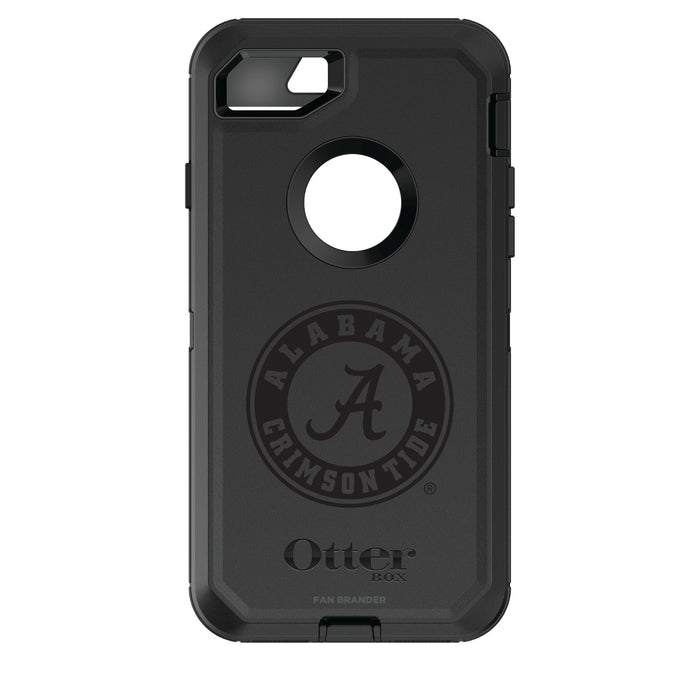 OtterBox Black Phone case with Alabama Crimson Tide Primary Logo in Black