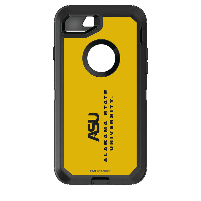 OtterBox Black Phone case with Alabama State Hornets Wordmark Design