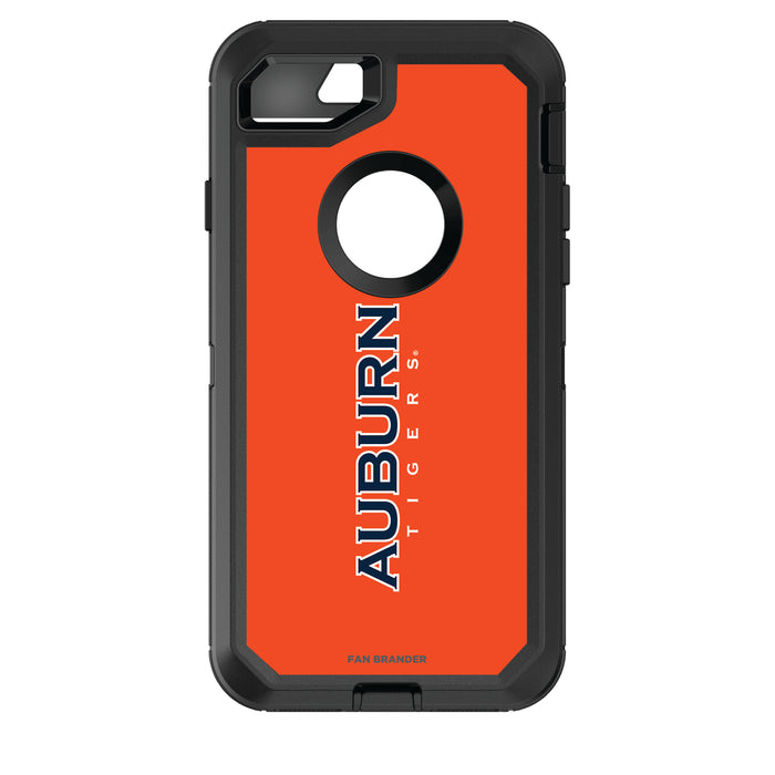 OtterBox Black Phone case with Auburn Tigers Wordmark Design