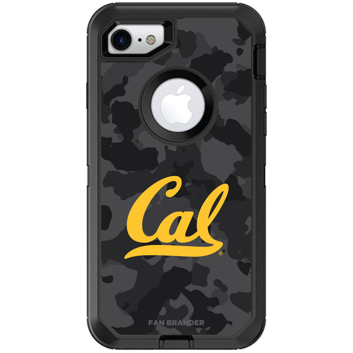 OtterBox Black Phone case with California Bears Urban Camo Background