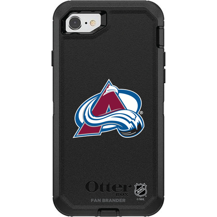 OtterBox Black Phone case with Colorado Avalanche Primary Logo
