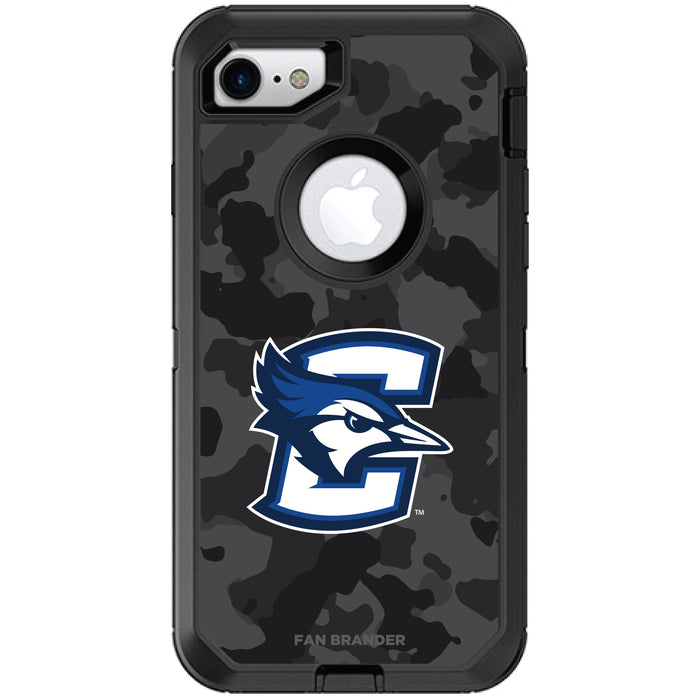 OtterBox Black Phone case with Creighton University Bluejays Urban Camo Background