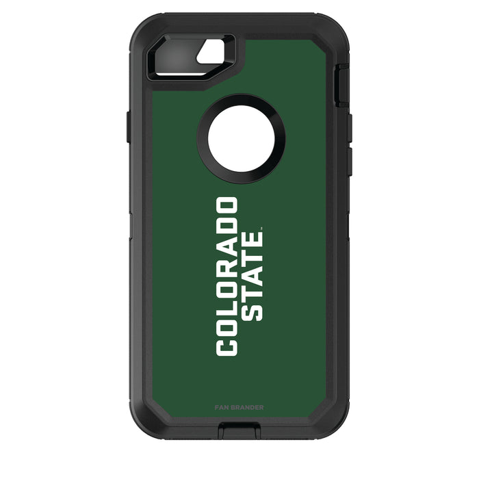 OtterBox Black Phone case with Colorado State Rams Wordmark Design