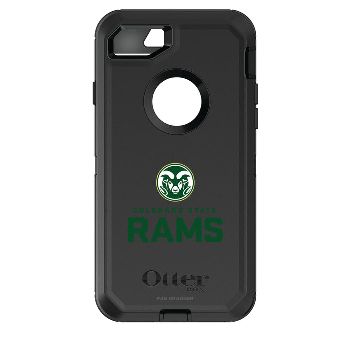 OtterBox Black Phone case with Colorado State Rams Secondary Logo