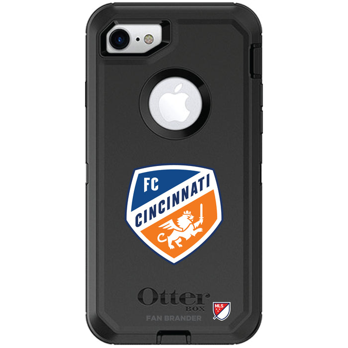 OtterBox Black Phone case with FC Cincinnati Primary Logo