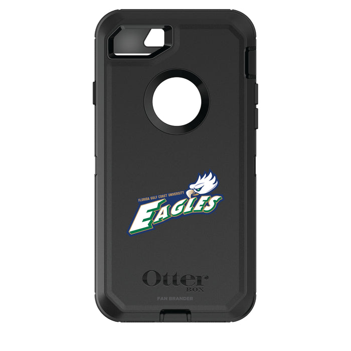 OtterBox Black Phone case with Florida Gulf Coast Eagles Secondary Logo
