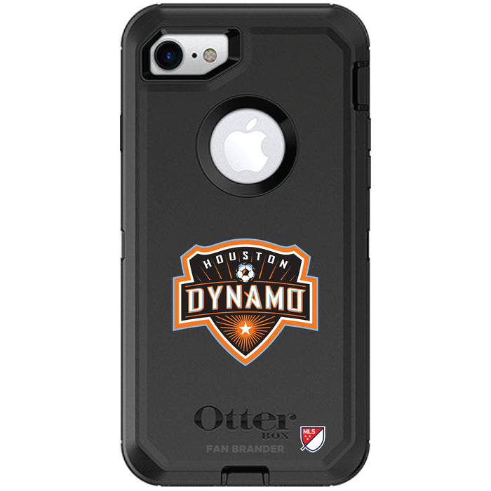 OtterBox Black Phone case with Houston Dynamo Primary Logo