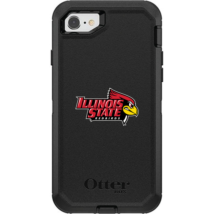 OtterBox Black Phone case with Illinois State Redbirds Primary Logo