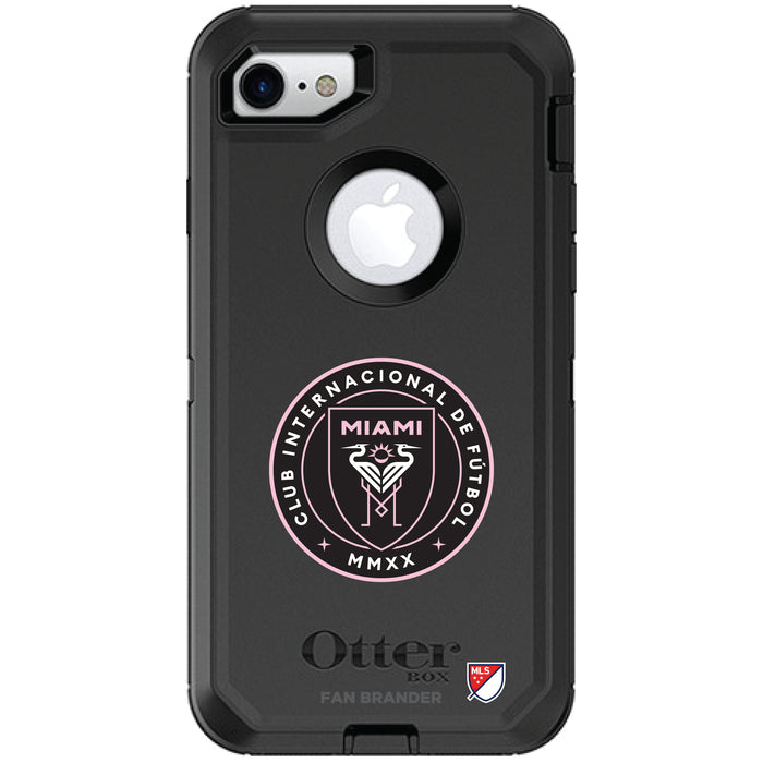 OtterBox Black Phone case with Inter Miami CF Primary Logo