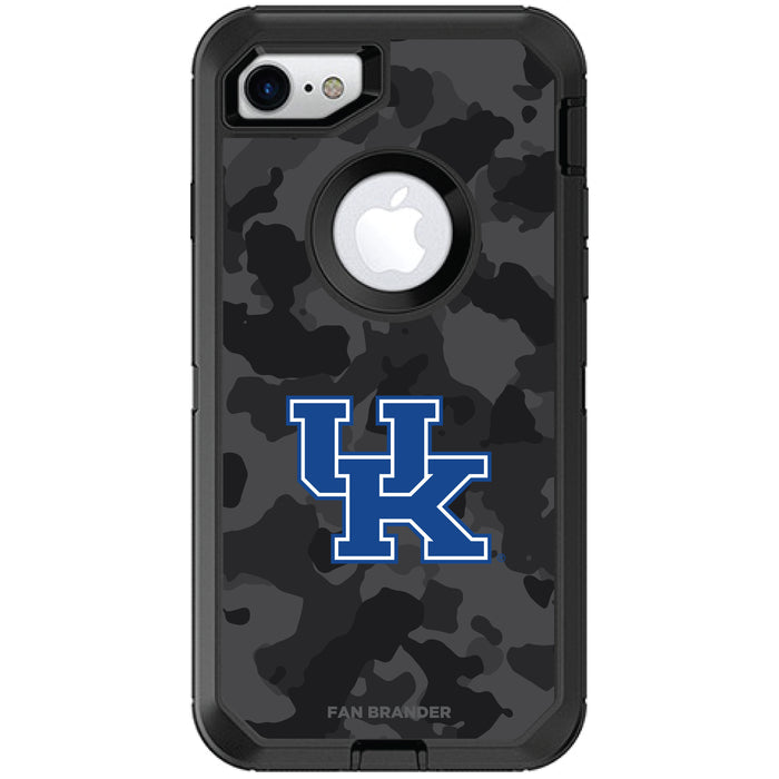 OtterBox Black Phone case with Kentucky Wildcats Urban Camo Background