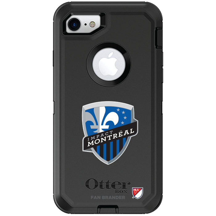 OtterBox Black Phone case with Montreal Impact Primary Logo