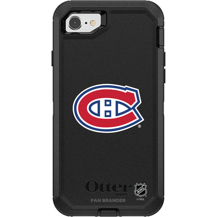 OtterBox Black Phone case with Montreal Canadiens Primary Logo
