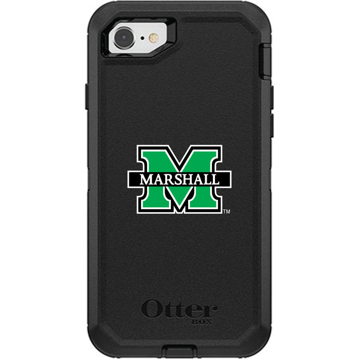 OtterBox Black Phone case with Marshall Thundering Herd Primary Logo