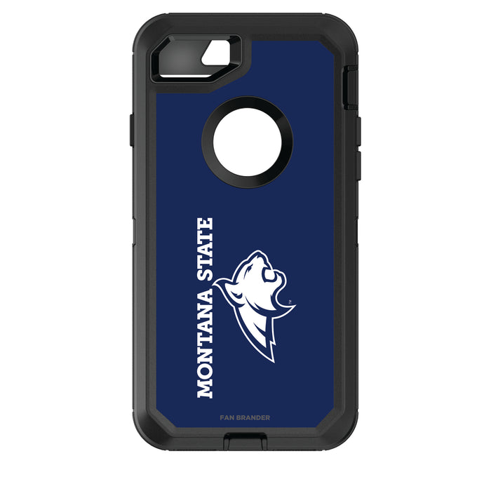 OtterBox Black Phone case with Montana State Bobcats Wordmark Design