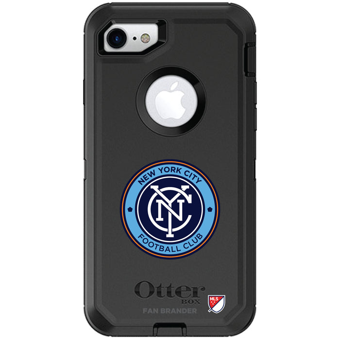 OtterBox Black Phone case with New York City FC Primary Logo