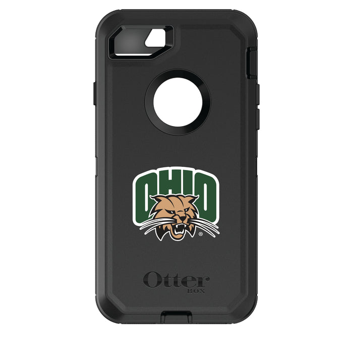 OtterBox Black Phone case with Ohio University Bobcats Primary Logo