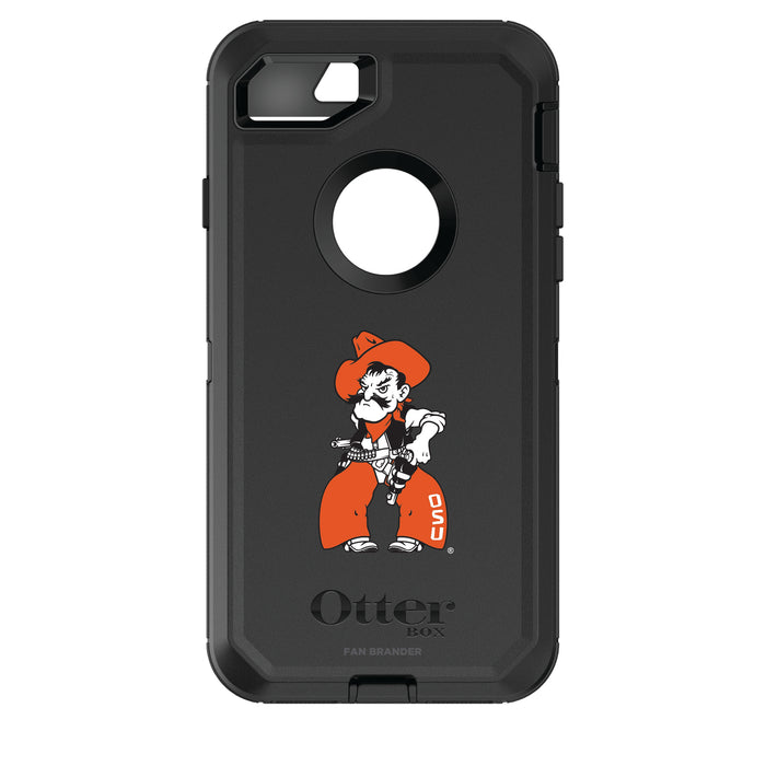 OtterBox Black Phone case with Oklahoma State Cowboys Secondary Logo