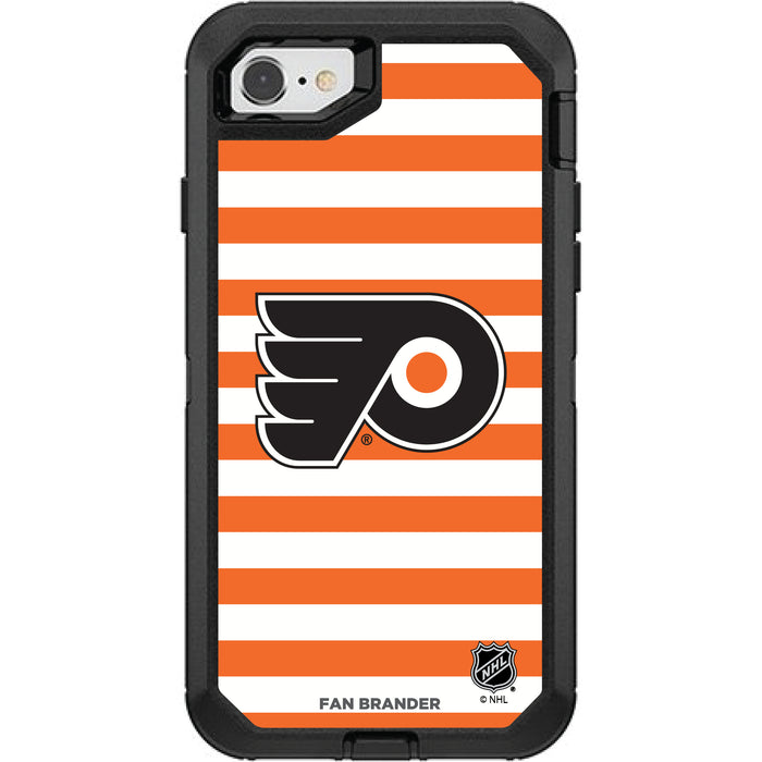 OtterBox Black Phone case with Philadelphia Flyers Stripes