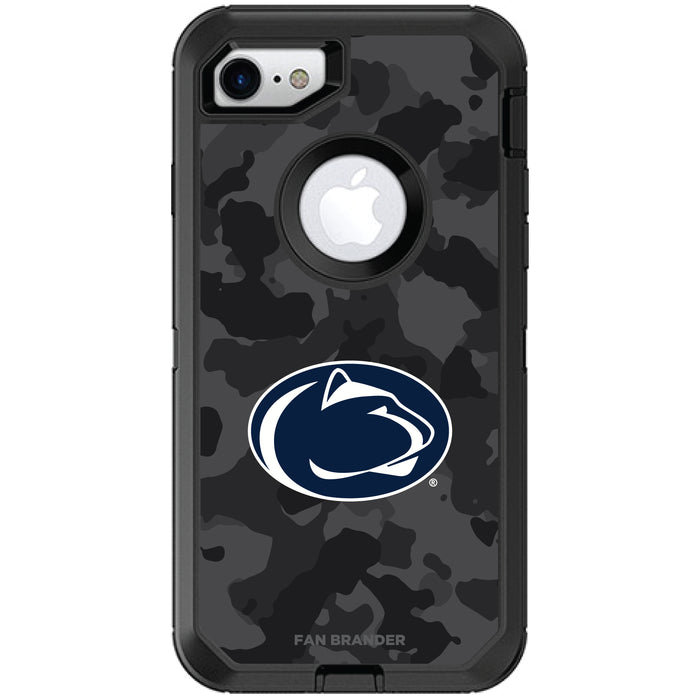 OtterBox Black Phone case with Penn State Nittany Lions Urban Camo Background