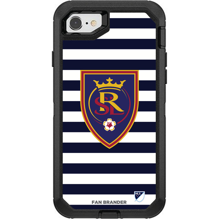 OtterBox Black Phone case with Real Salt Lake Stripes