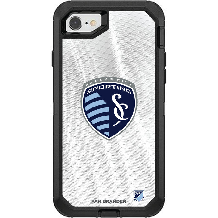 OtterBox Black Phone case with Sporting Kansas City Primary Logo on Jersey Design