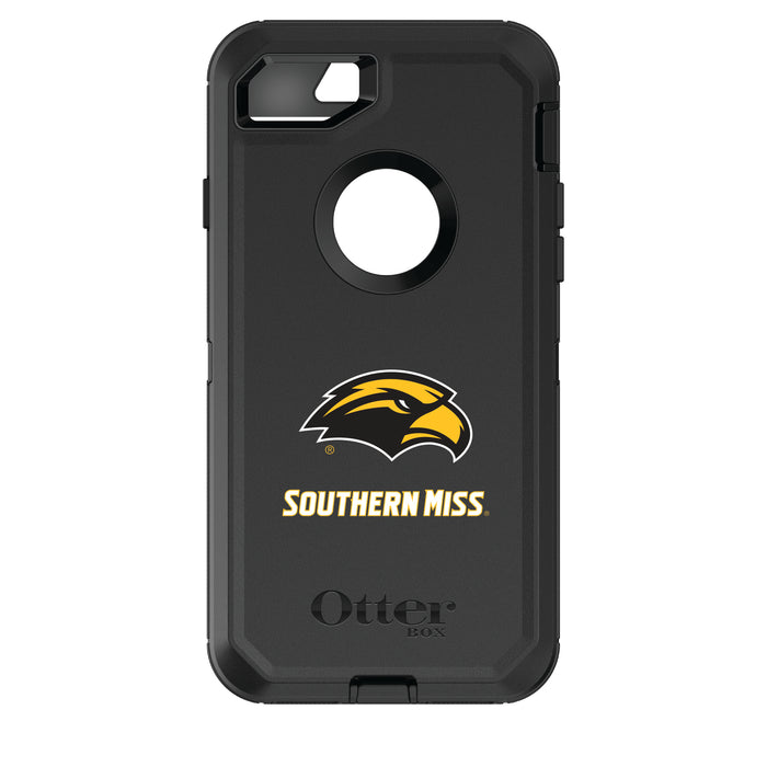 OtterBox Black Phone case with Southern Mississippi Golden Eagles Primary Logo