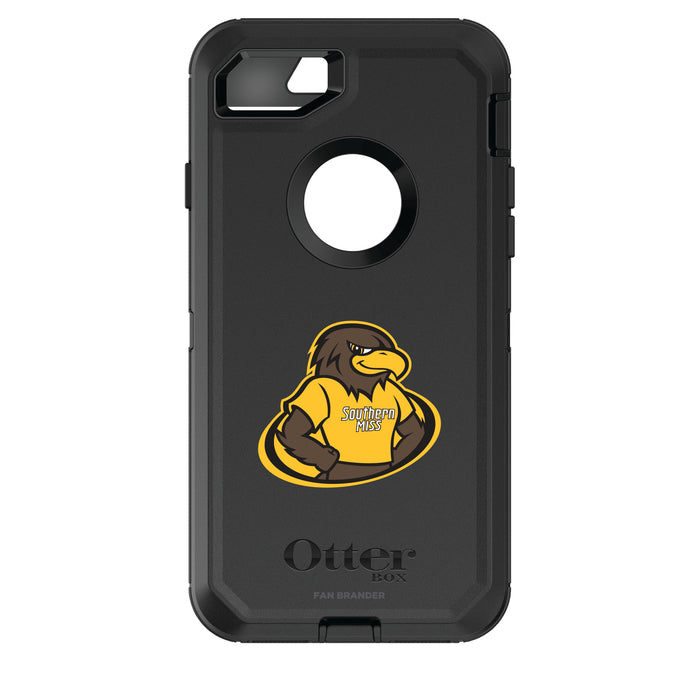 OtterBox Black Phone case with Southern Mississippi Golden Eagles Secondary Logo