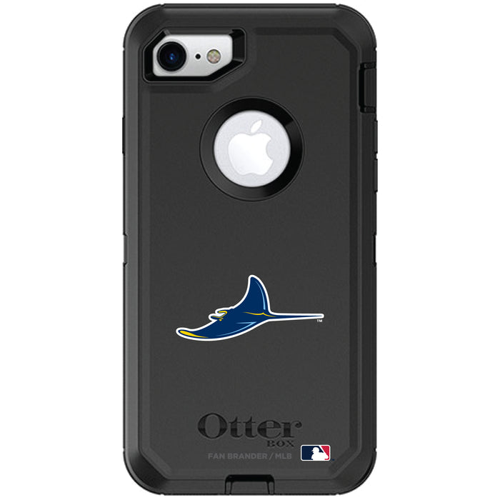 OtterBox Black Phone case with Tampa Bay Rays Secondary Logo