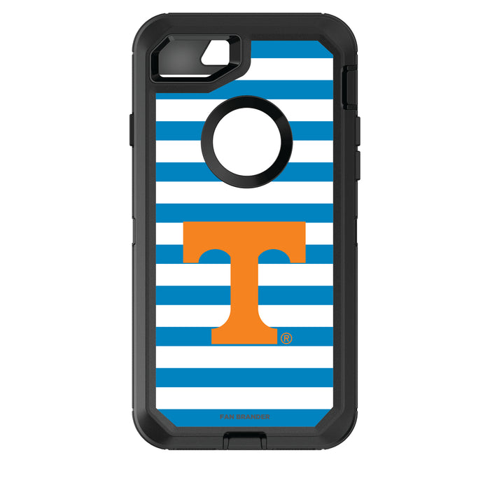 OtterBox Black Phone case with Tennessee Vols Tide Primary Logo and Striped Design