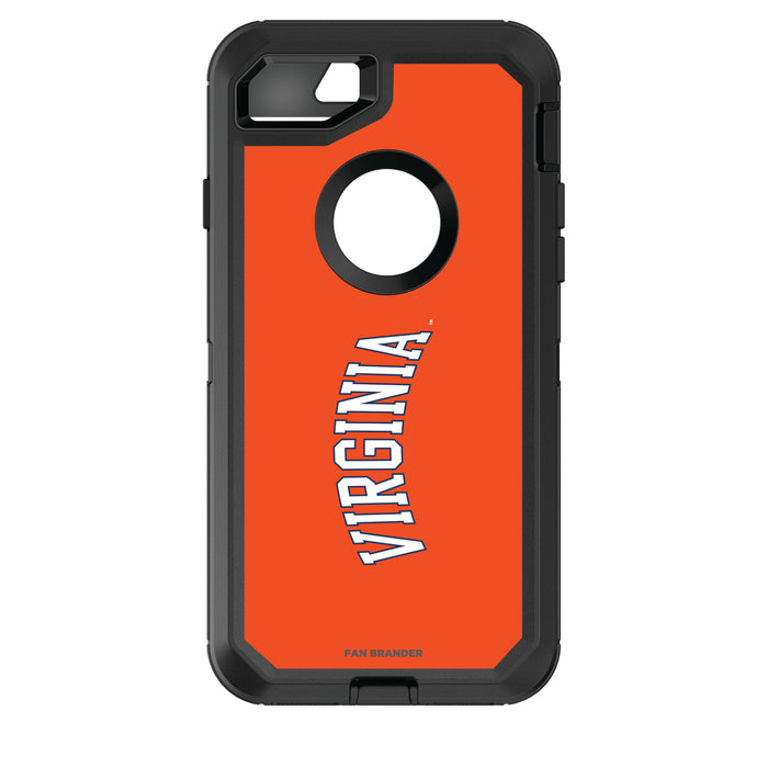 OtterBox Black Phone case with Virginia Cavaliers Wordmark Design