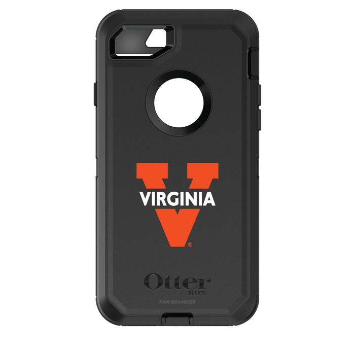 OtterBox Black Phone case with Virginia Cavaliers Secondary Logo