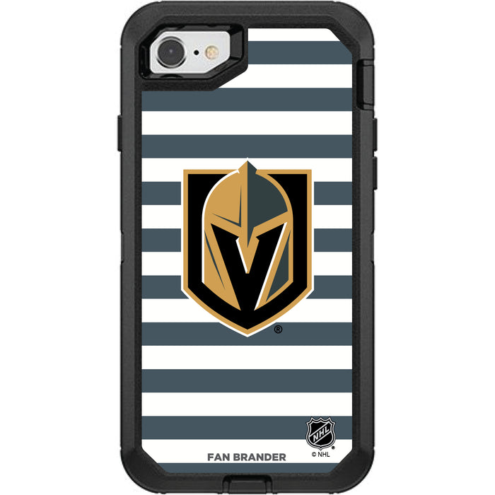 OtterBox Black Phone case with Vegas Golden Knights Stripes