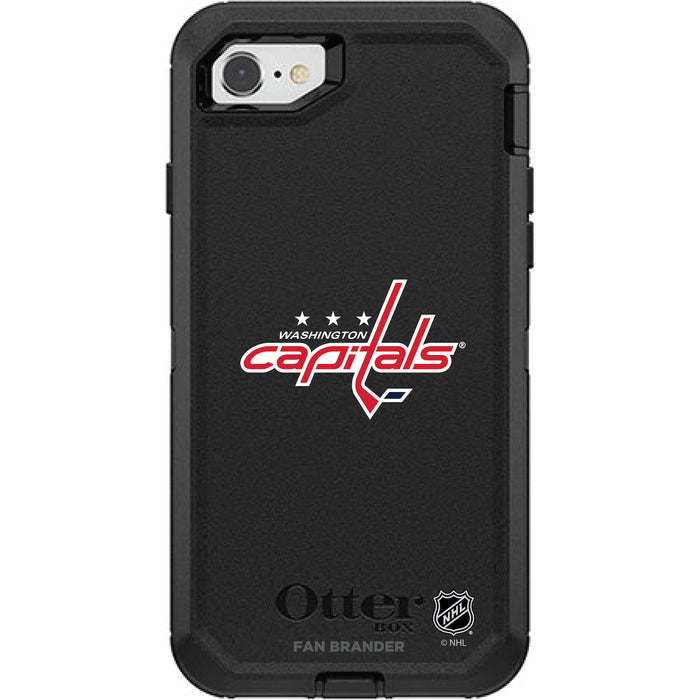 OtterBox Black Phone case with Washington Capitals Primary Logo
