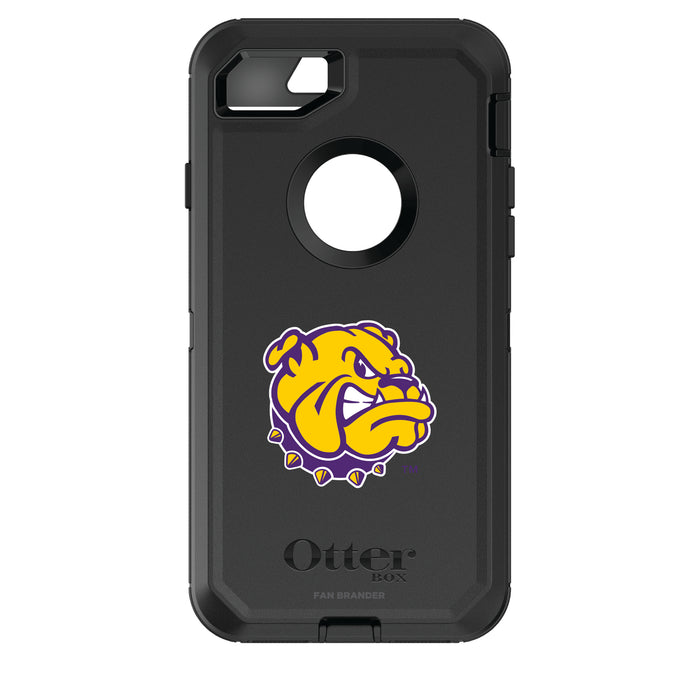 OtterBox Black Phone case with Western Illinois University Leathernecks Secondary Logo