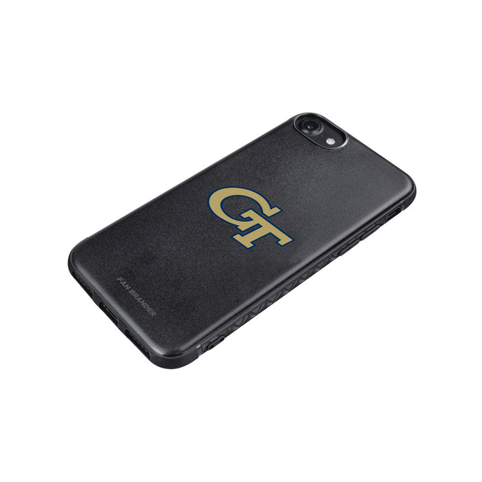 Fan Brander Black Slim Phone case with Georgia Tech Yellow Jackets Primary Logo